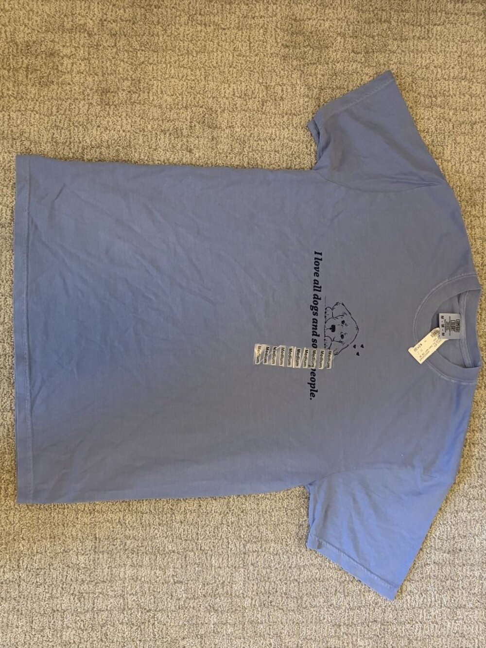 Dog Lover Shirt from Mast General Store, Comfort Colors